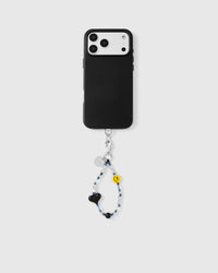NGITI NA ITIM NA PUSO NA STRAP NG TELEPONO