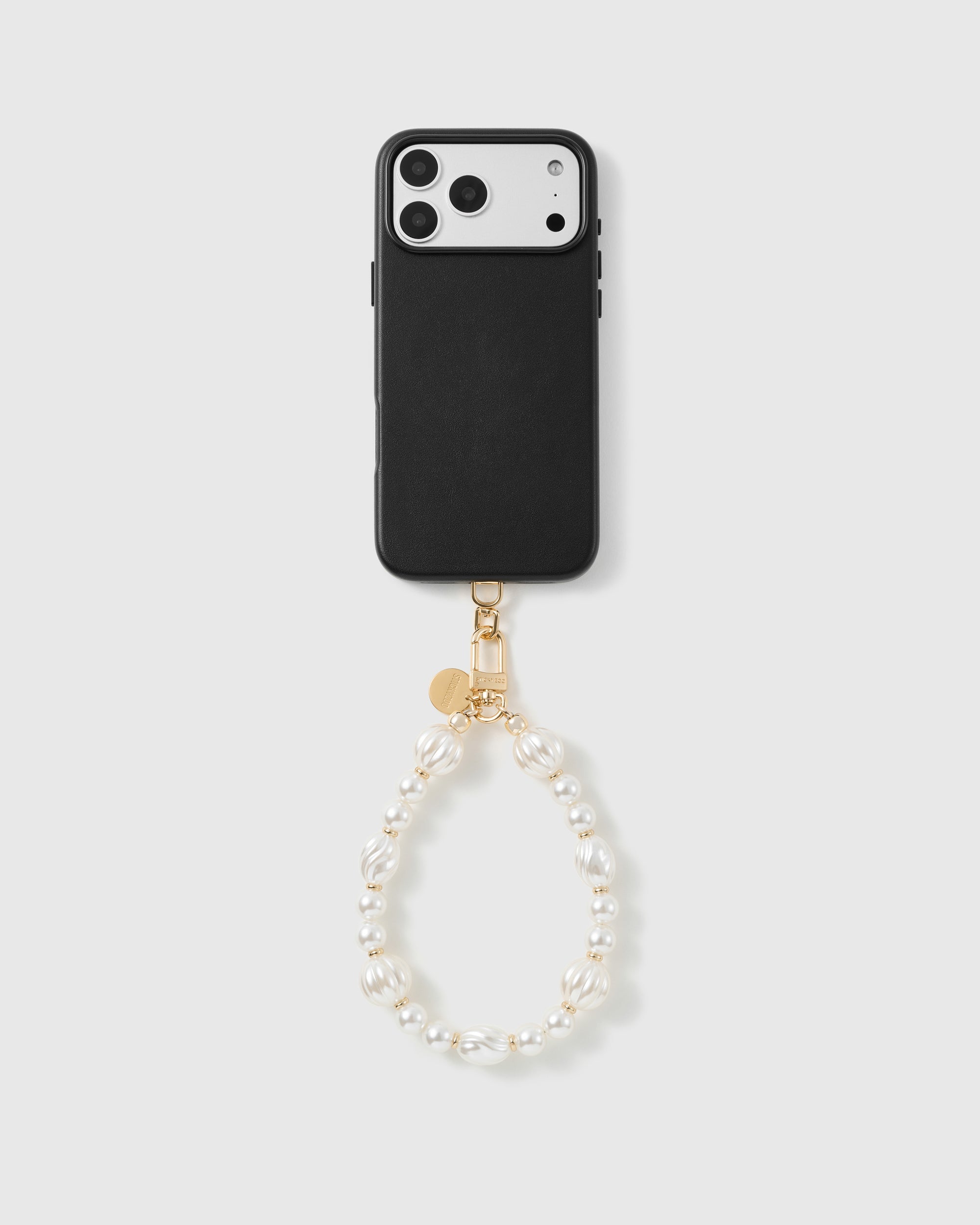 STRAP NG TELEPONO NA IVORY PEARL