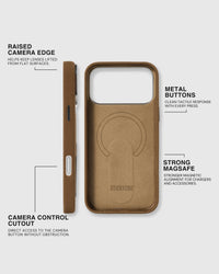 STAND CASE NG TELEPONO — OLIVE