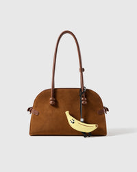 CHARM NA SAGING SA LEATHER BAG