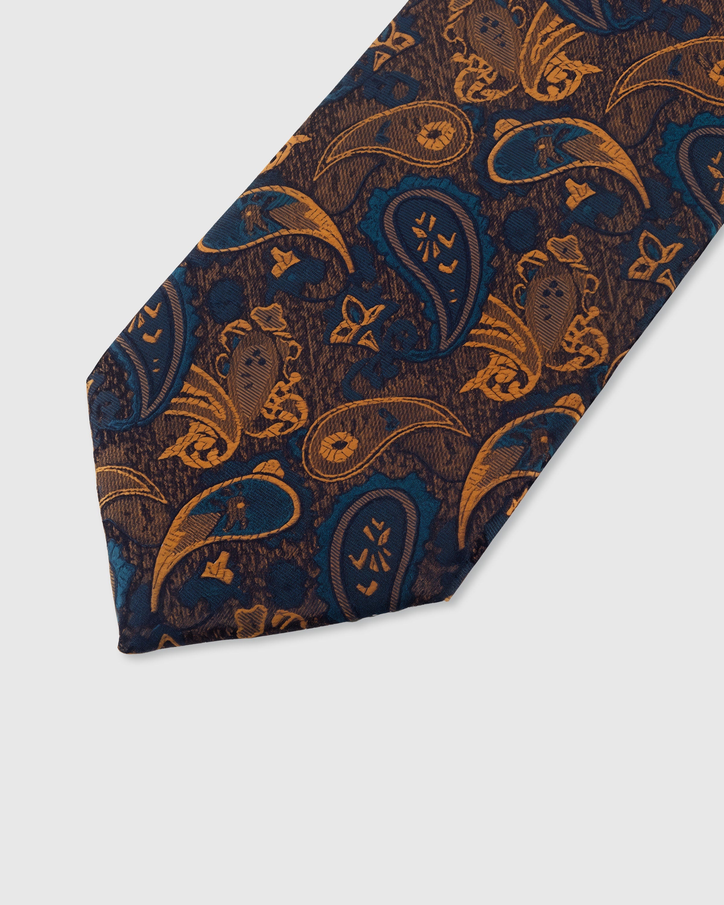 INDIGO PAISLEY NA KORBATAS