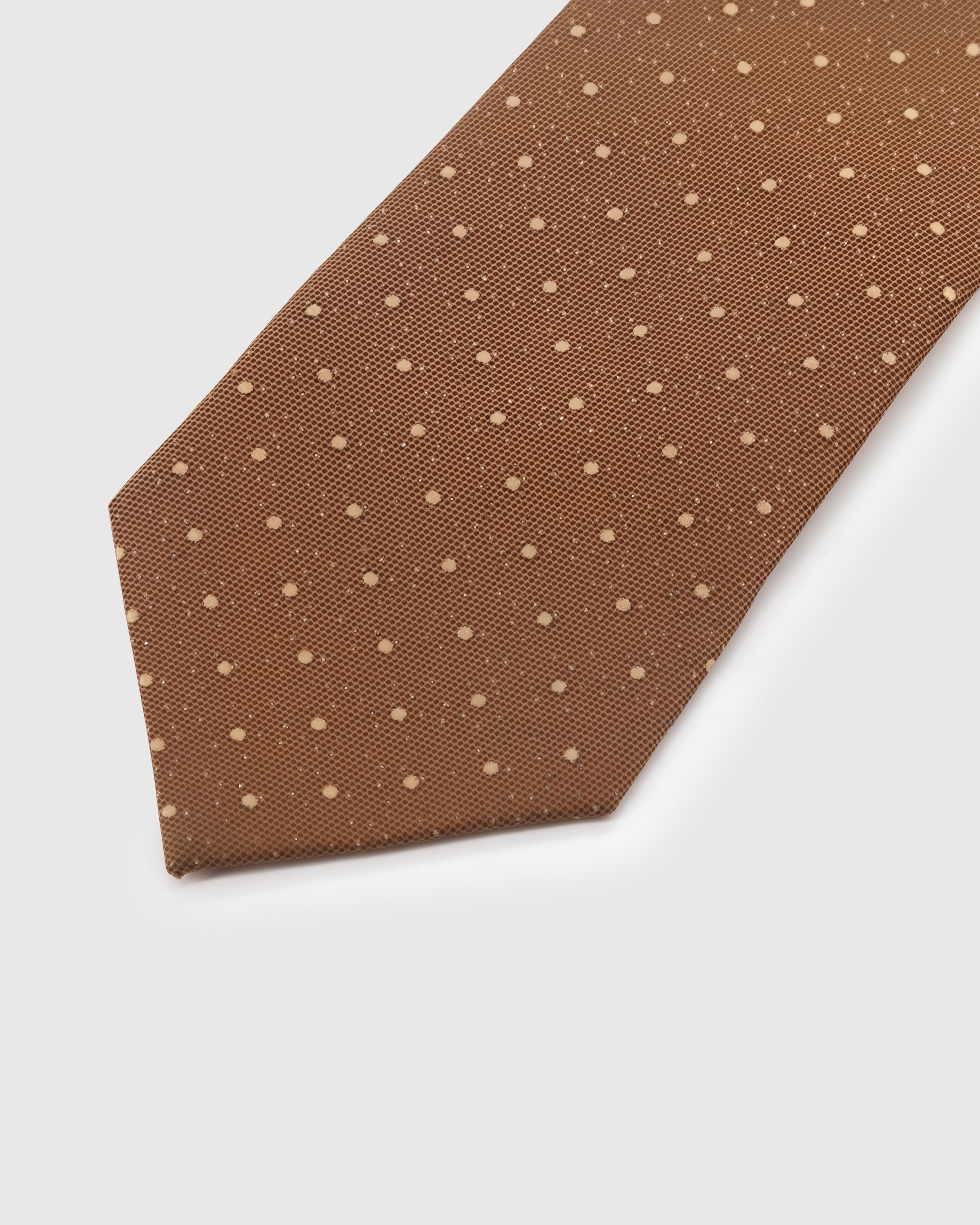 CARAMEL DOT TIE