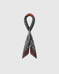 SADDLE BANDANA SILK SCARF