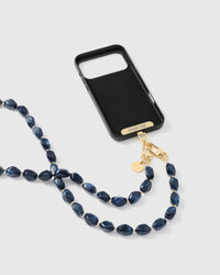MIDNIGHT SMOKE CROSS-BODY PHONE STRAP