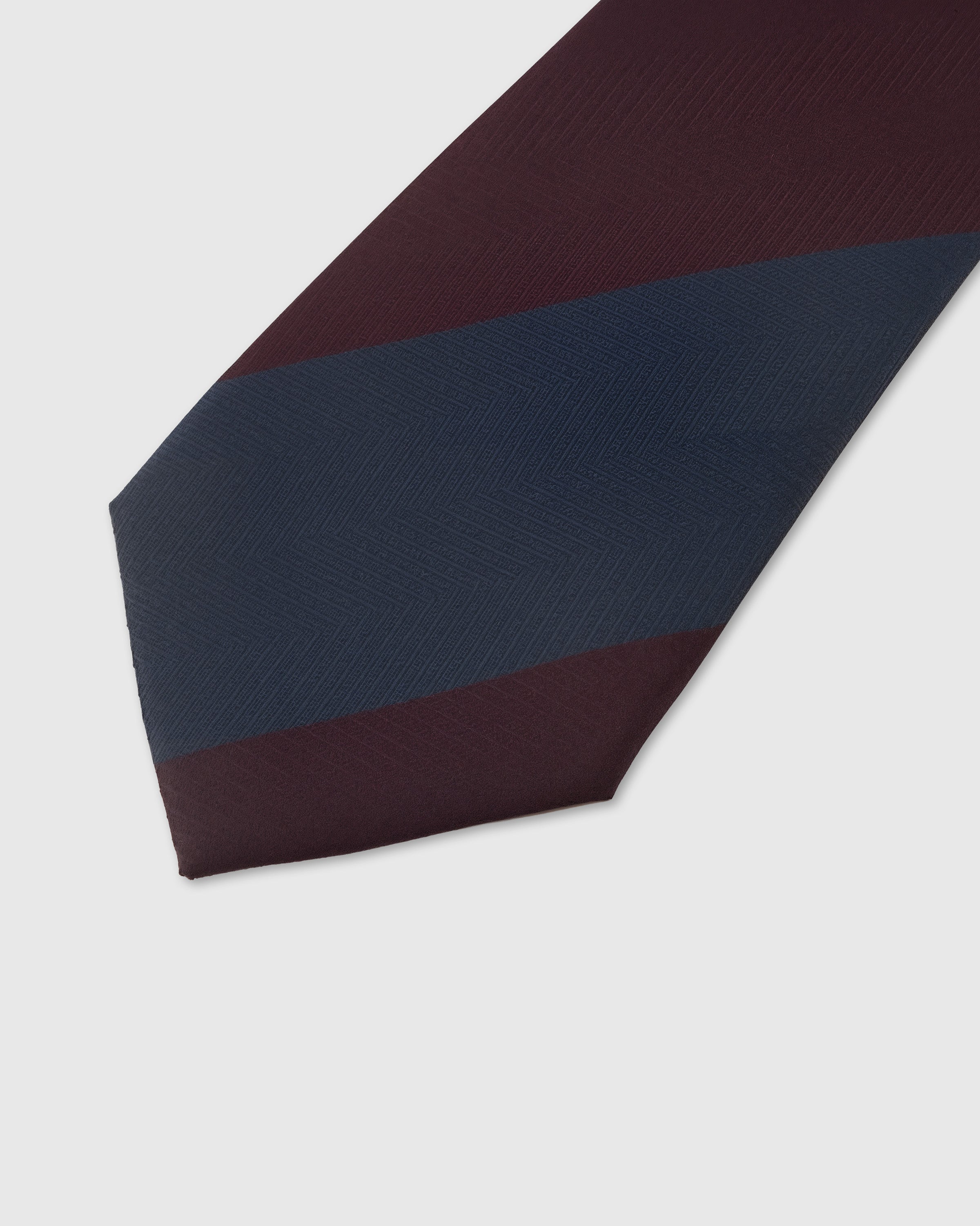 CLARET BLOCK STRIPE NA KWINTAS