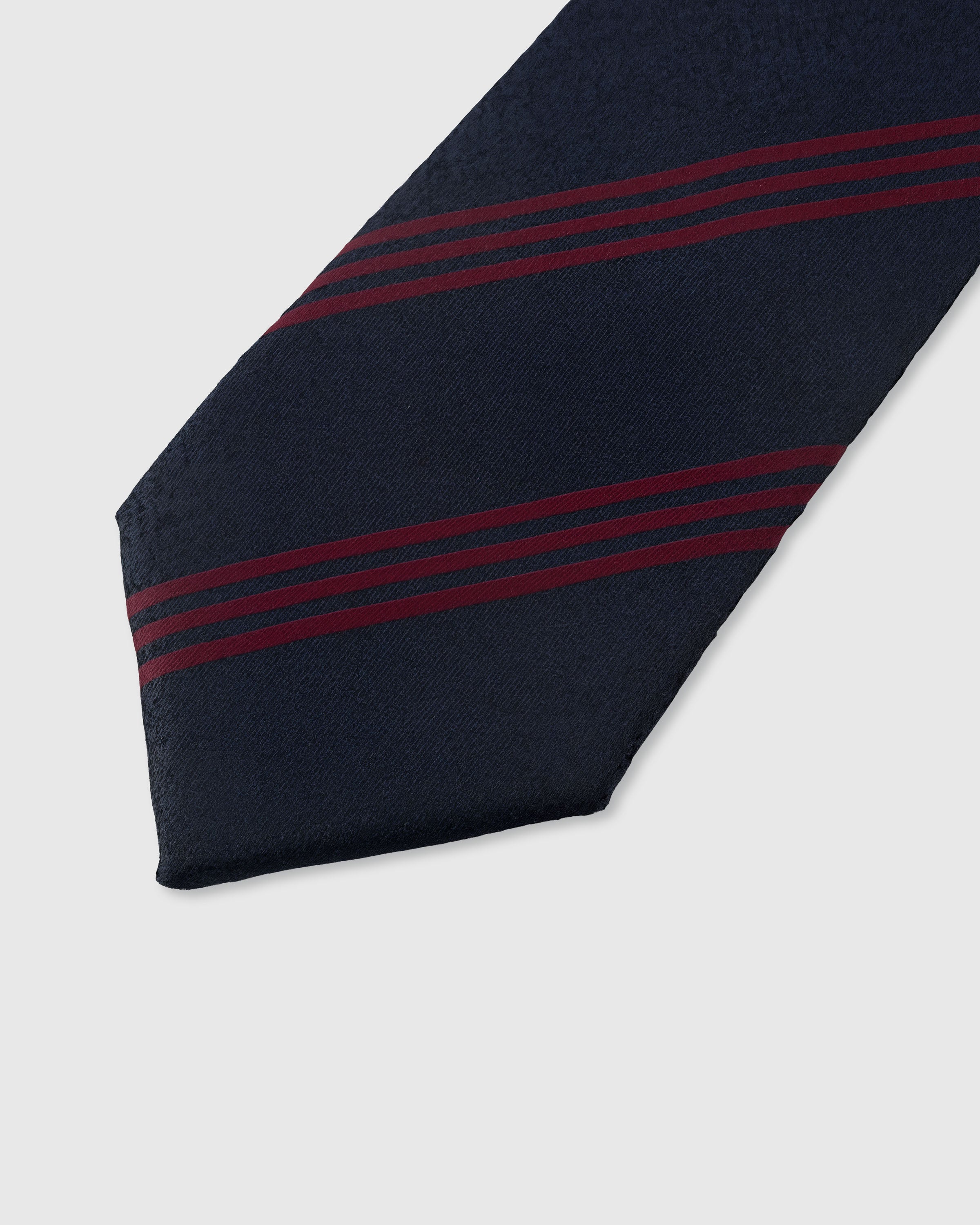 NAVY CRIMSON STRIPE NA KORBATAS