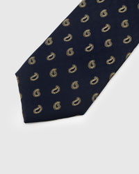 TIE NA BRONZE HERRINGBONE
