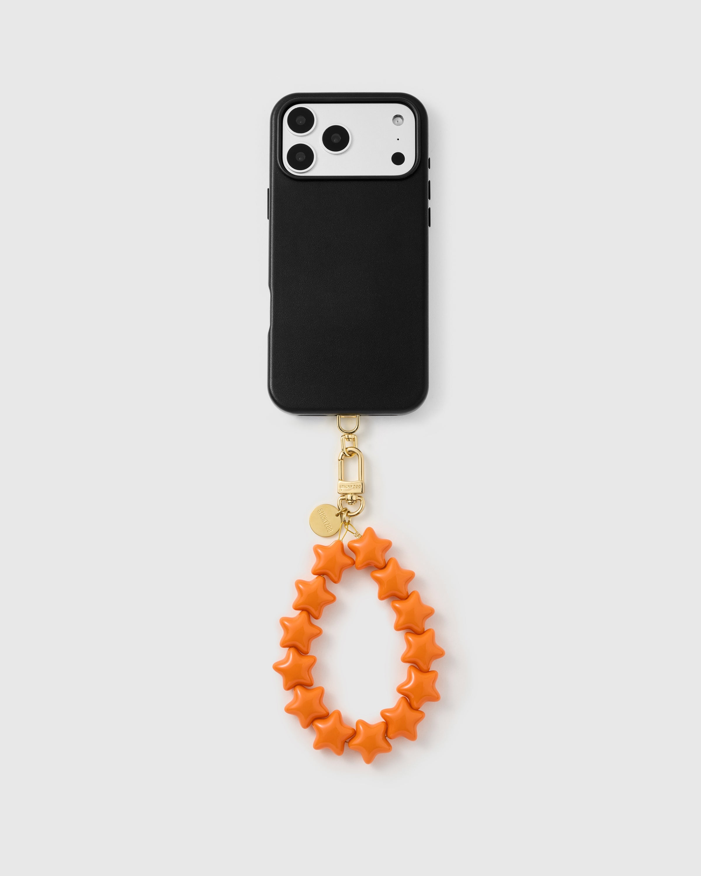 TANGERINE STAR STRAP NG TELEPONO  