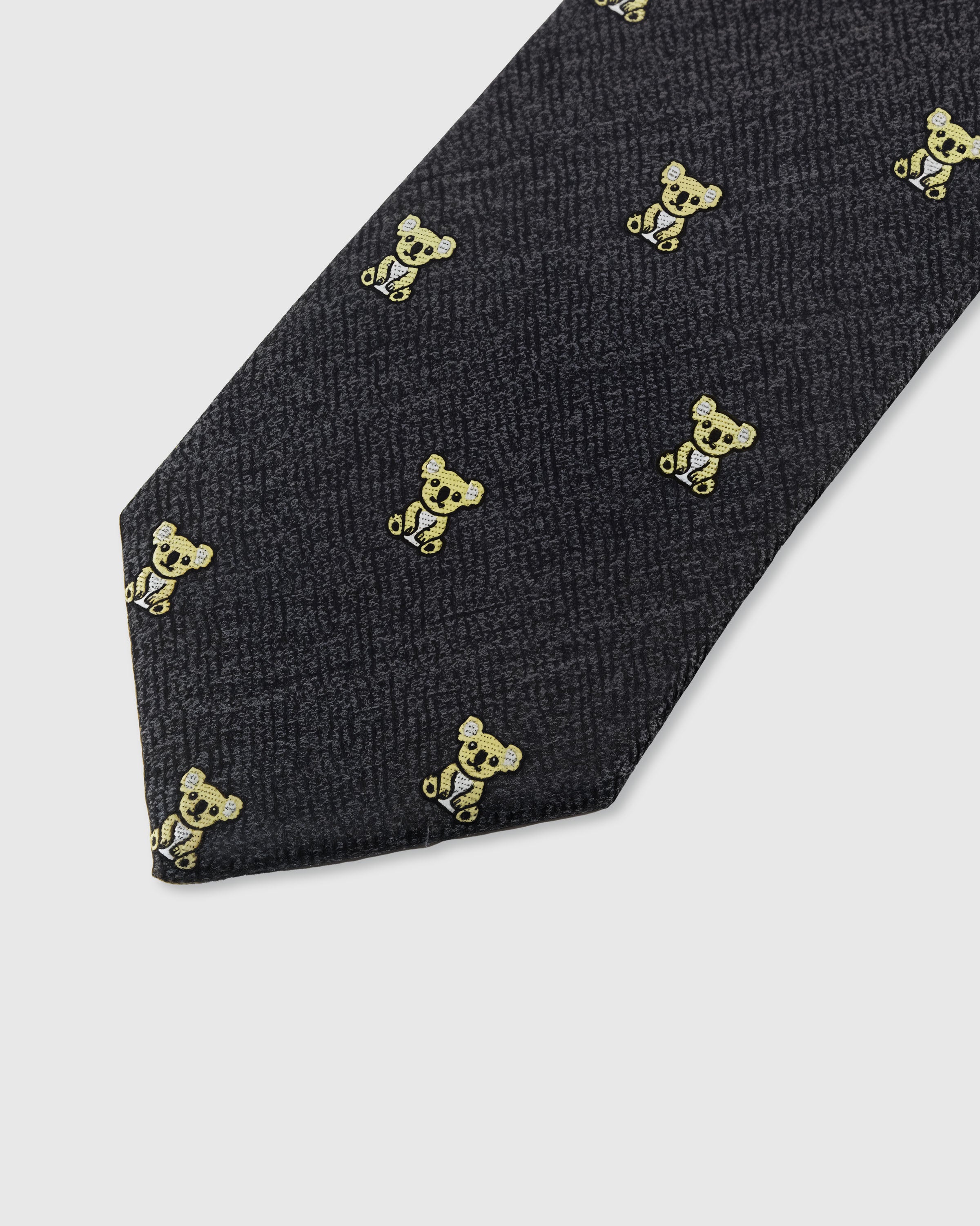CHARCOAL KOALA TIE
