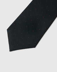 OBSIDIAN SPECKLE TIE