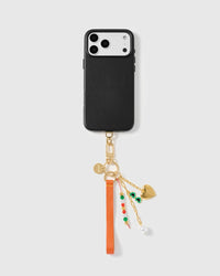 CHARM TRIO LEATHER STRAP NG TELEPONO  