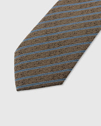 TRUFFLE PINSTRIPE TIE