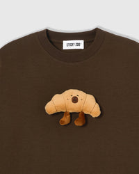 TUMATAKAS NA CROISSANT NA T-SHIRT