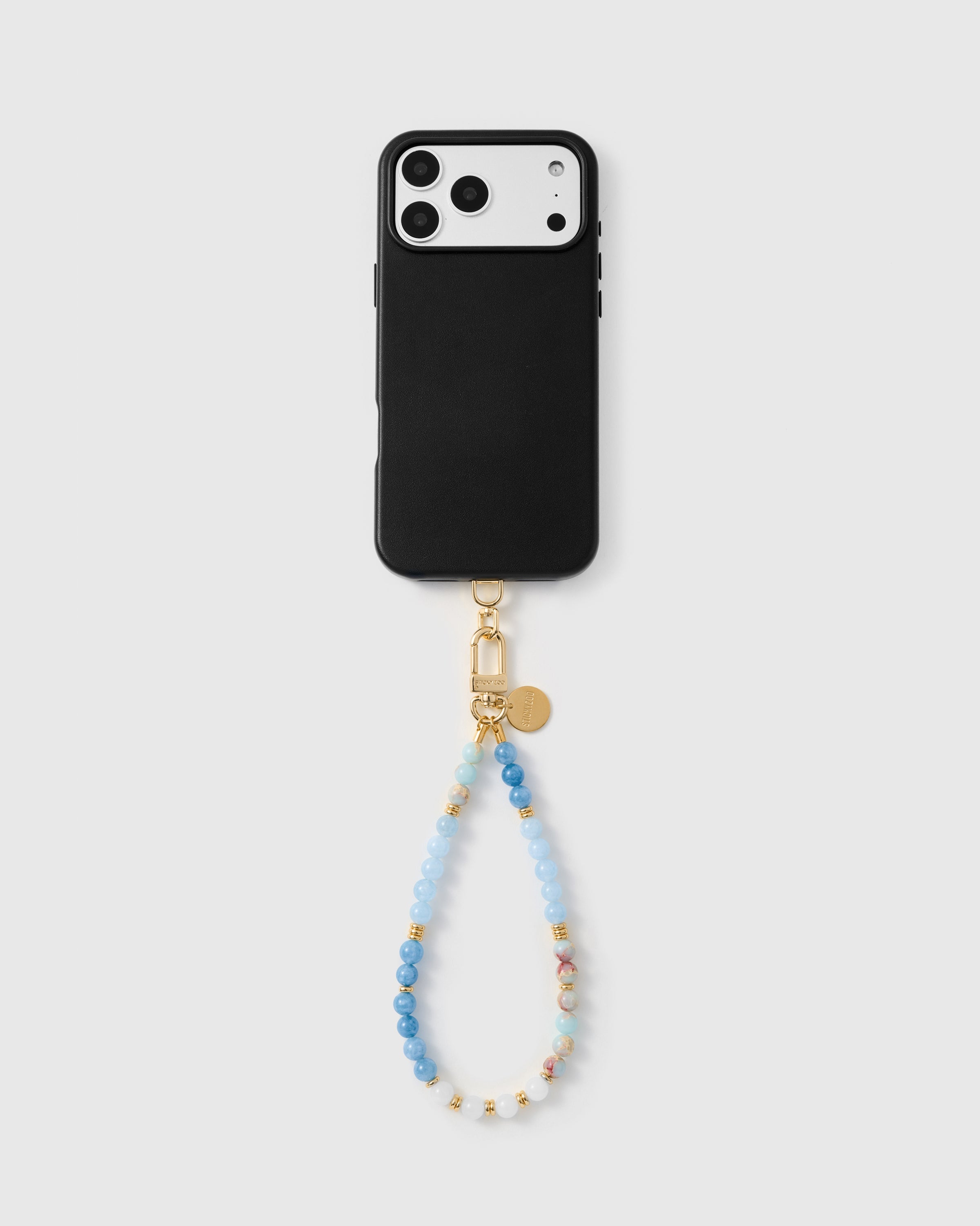 AZURE AGATE ORBIT PHONE STRAP