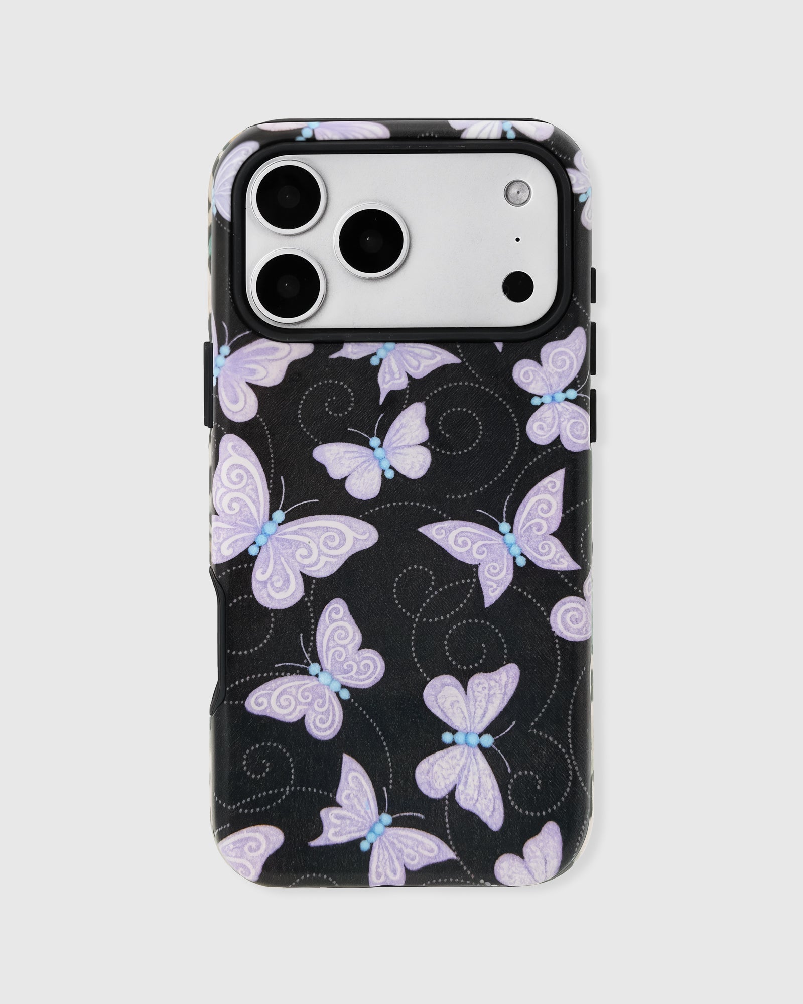 LAVENDER BUTTERFLY CASE NG TELEPONO