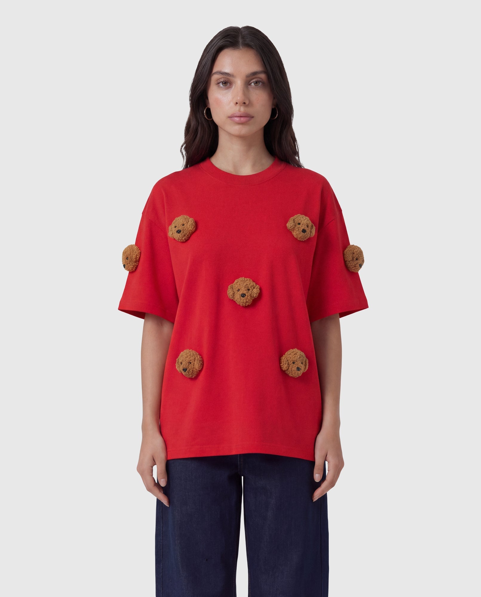 POODLE PARADE NA T-SHIRT