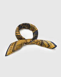 GOLDEN PARADISE SILK SCARF