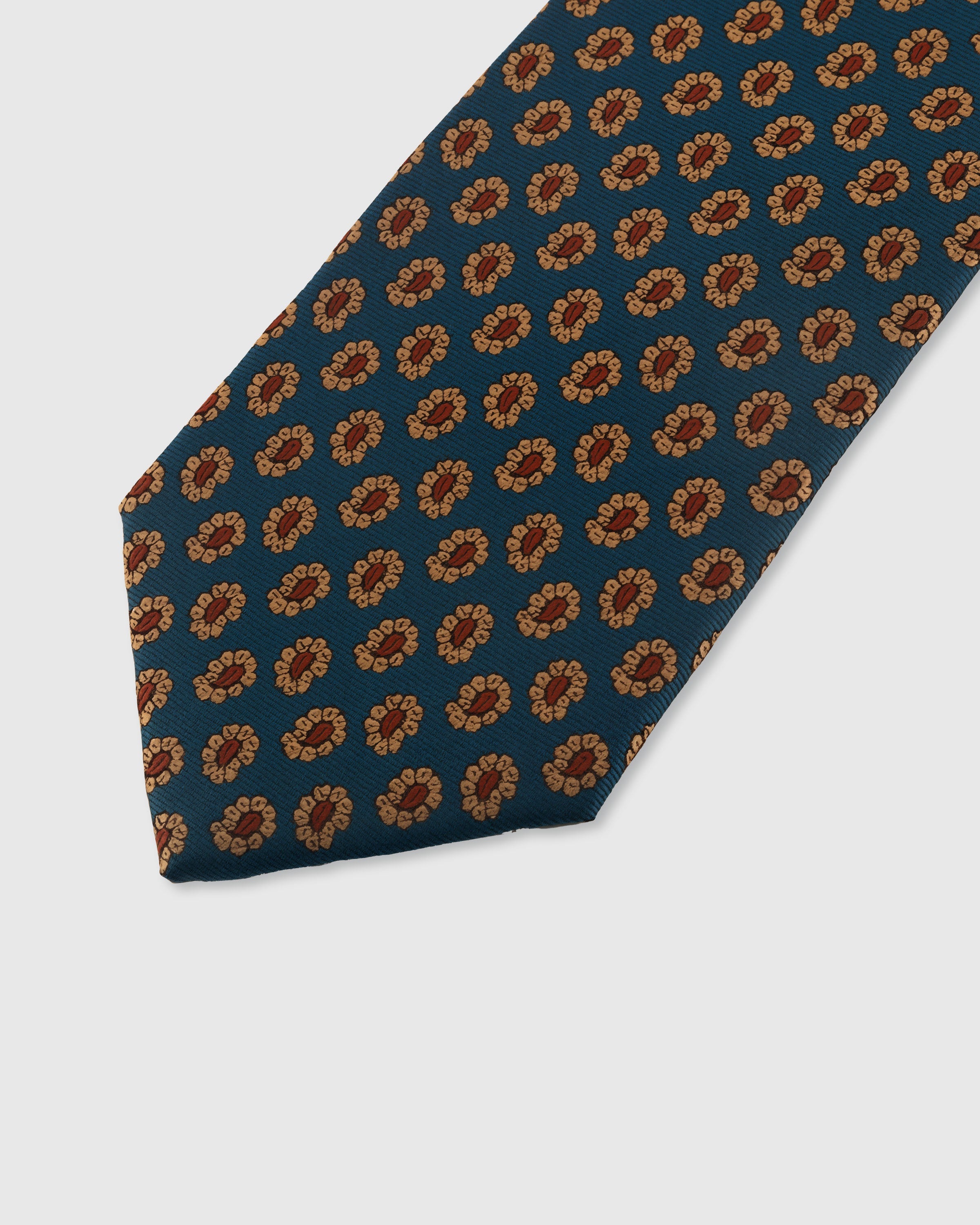 TEAL FOULARD NA KORBATAS