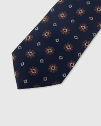 TALI NA FOULARD NA MIDNIGHT EMBER