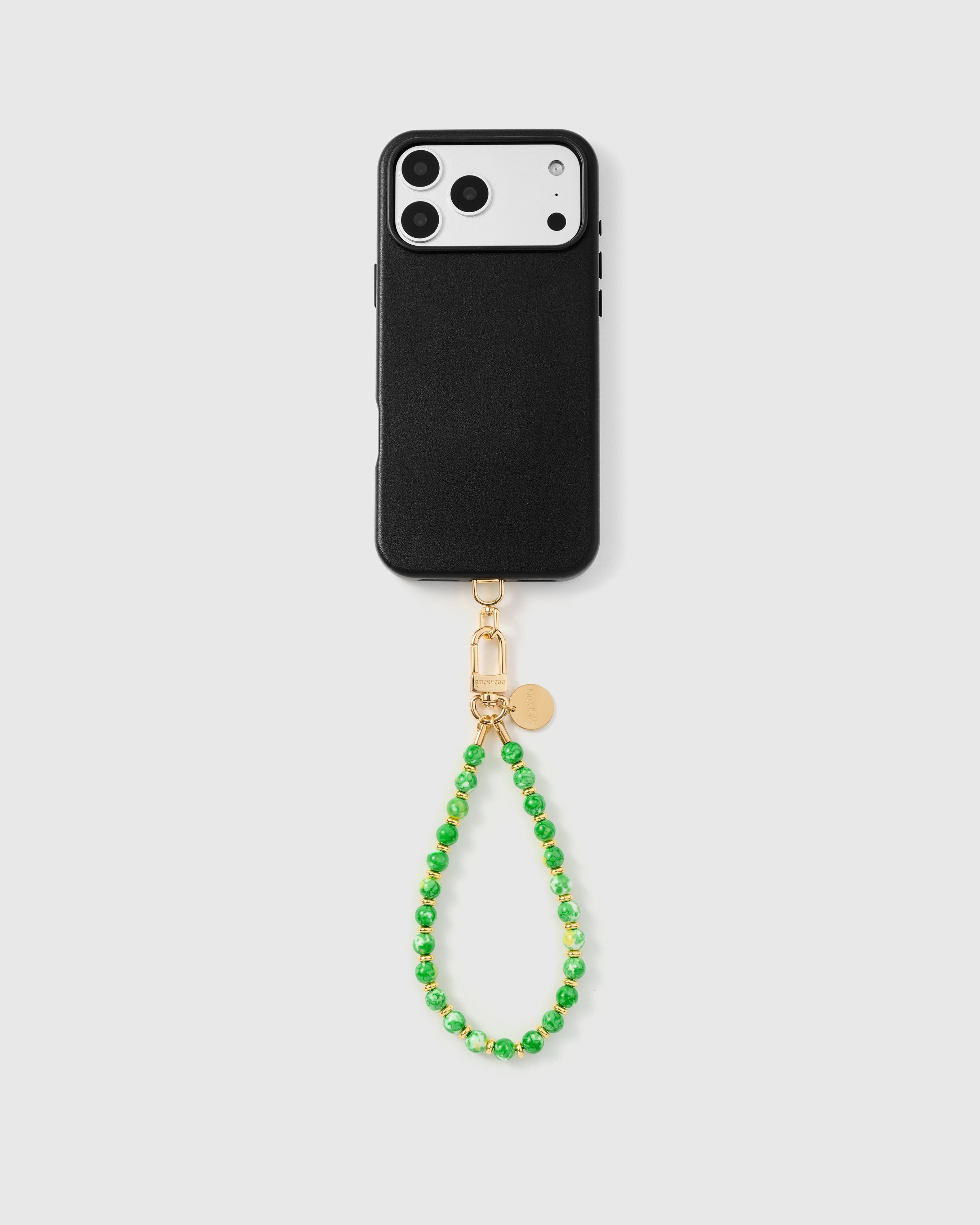 STRAP NG TELEPONO NA MAY JADE SPECKLE ORBIT