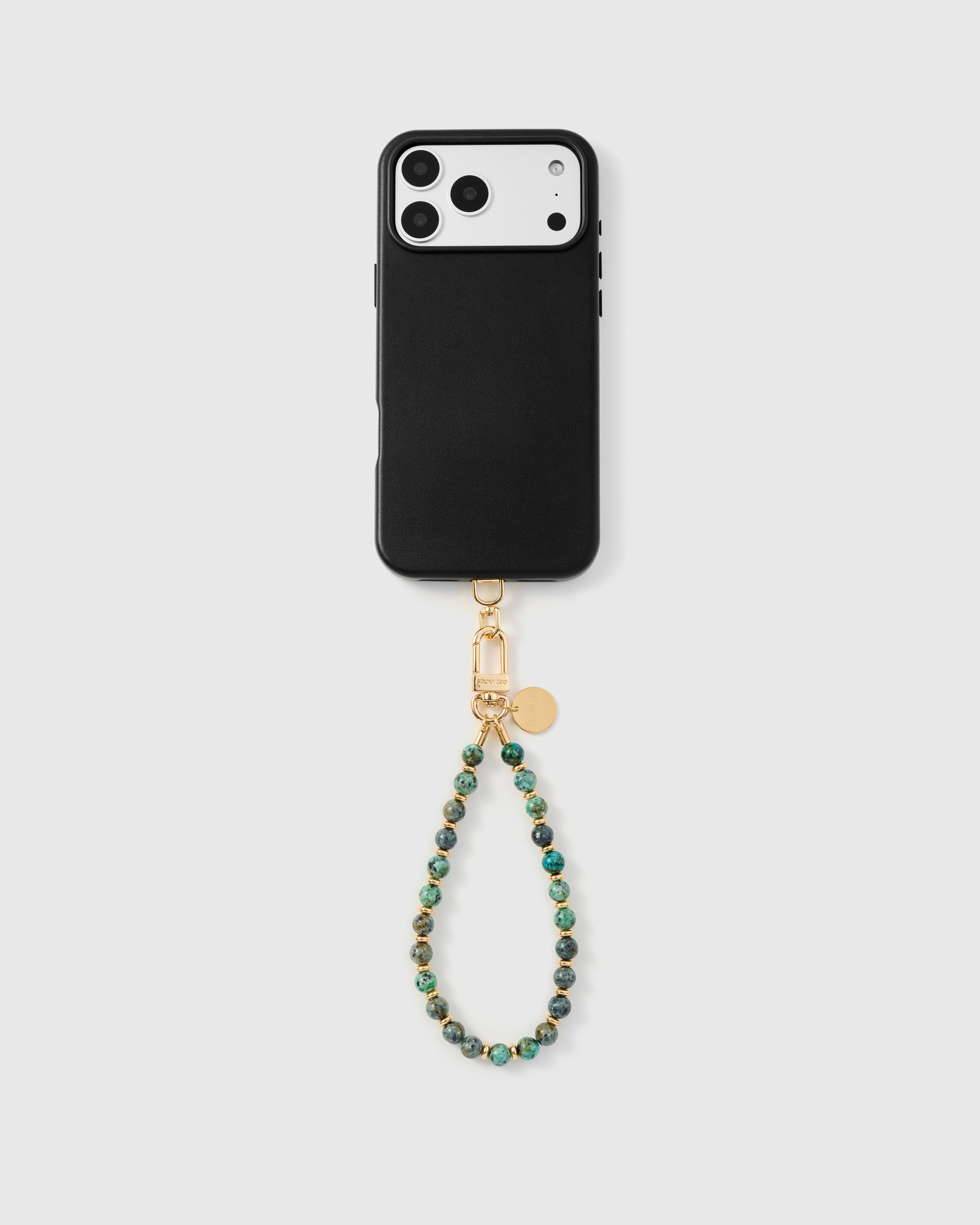 STRAP NG TELEPONO NA MAY TURQUOISE SPECKLE ORBIT