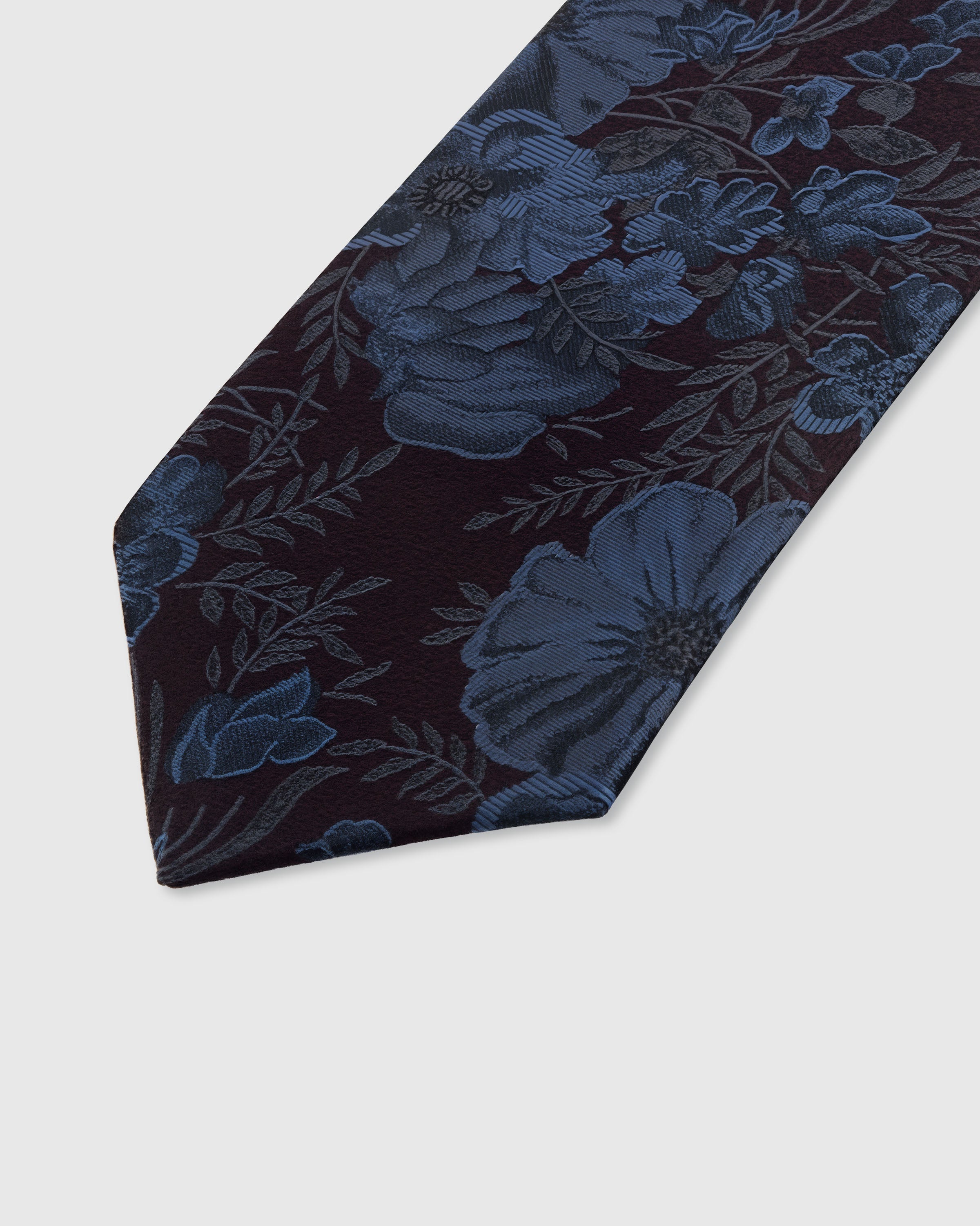PLUM PEONY TIE
