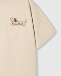 SPOTTY DASH DACHSHUND NA T-SHIRT