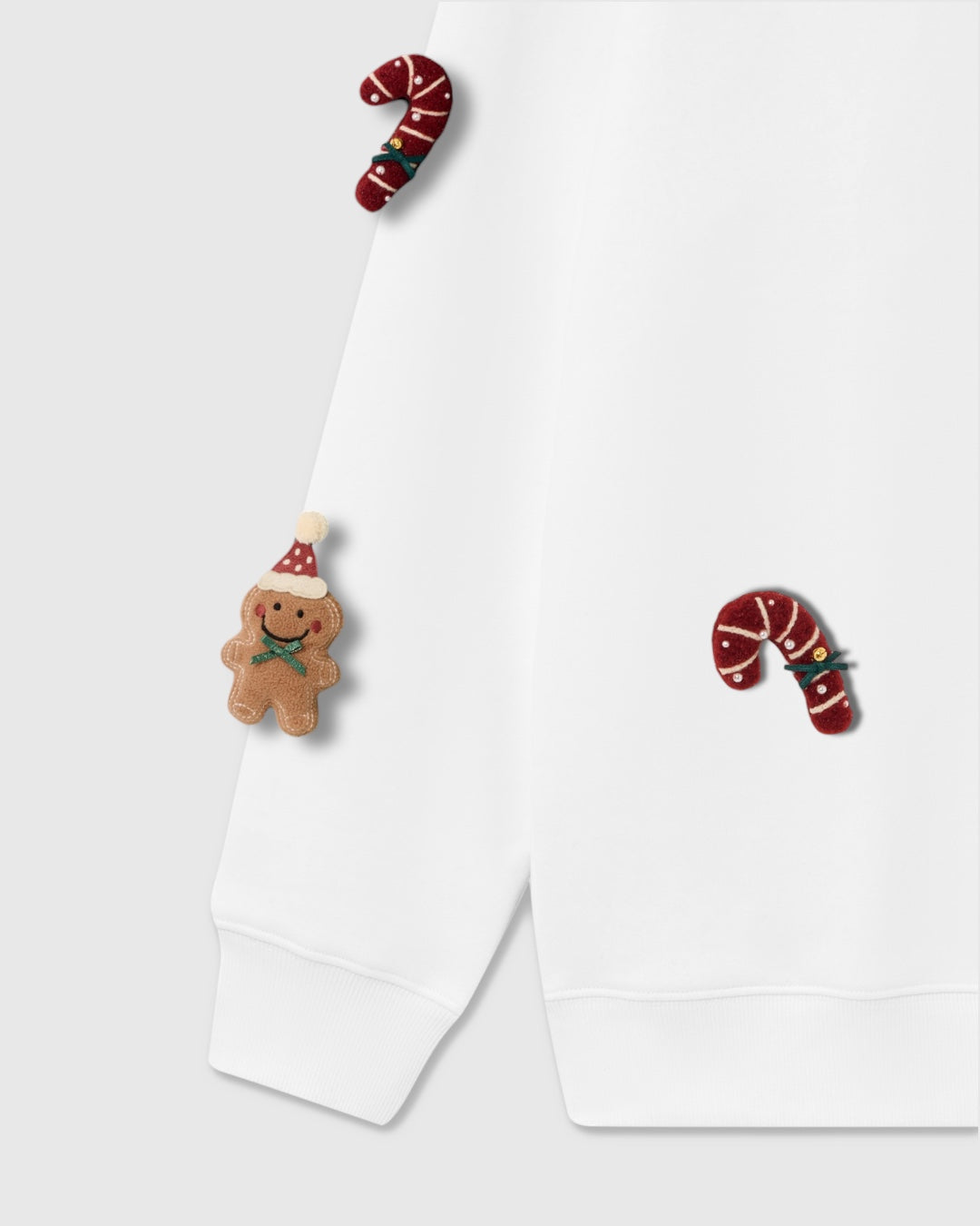 GINGERBREAD PARTY CRASHERS NA SWEATSHIRT