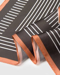 OP-ART DIAMOND NA SILK SCARF