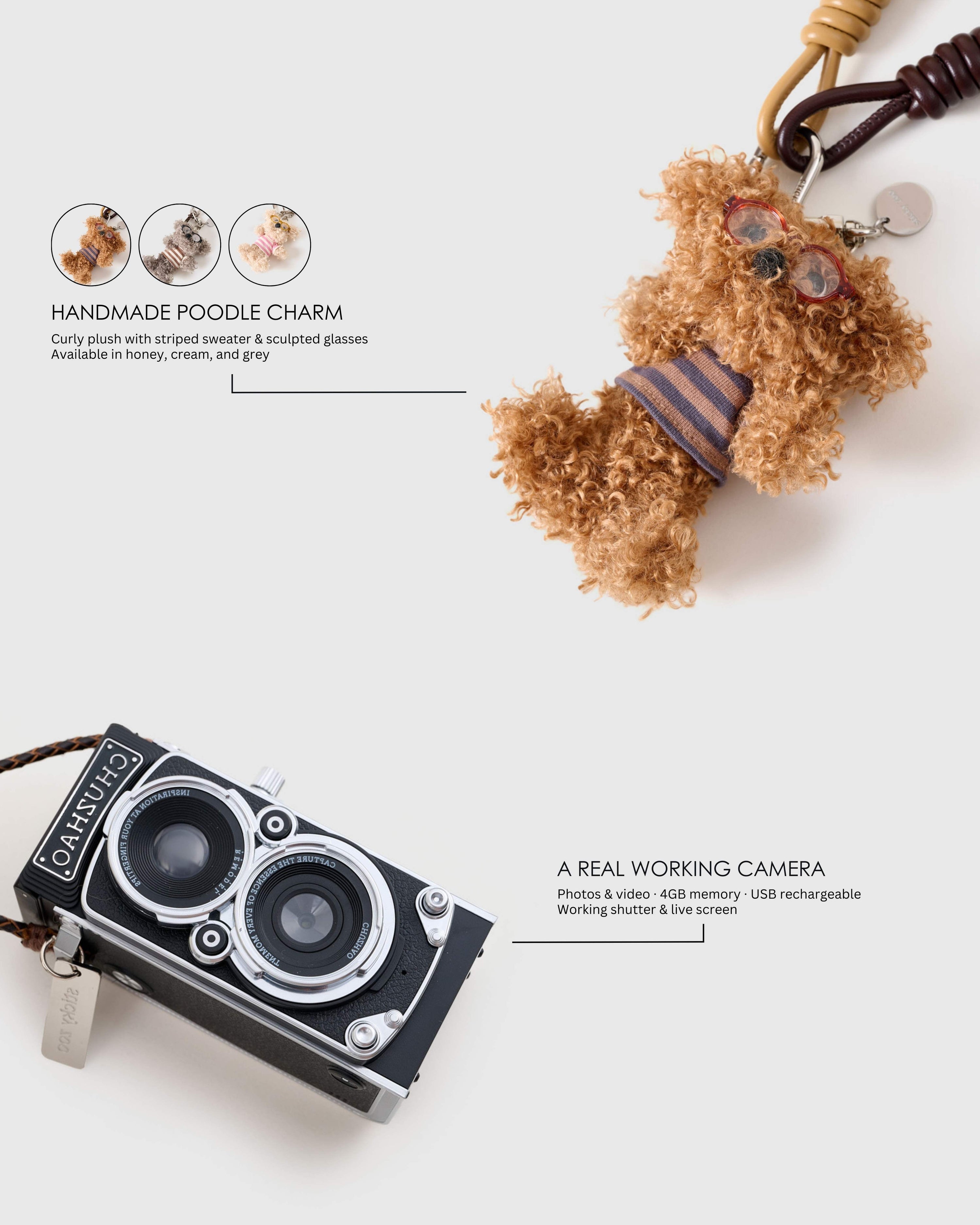 POODLEGRAM™ NA STACK CHARM
