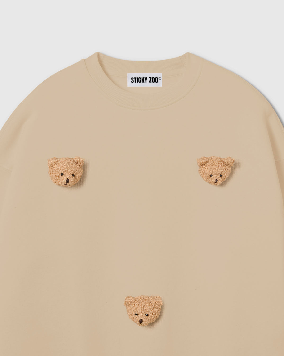 HILAW NA SWEATSHIRT NG STICKY BEAR