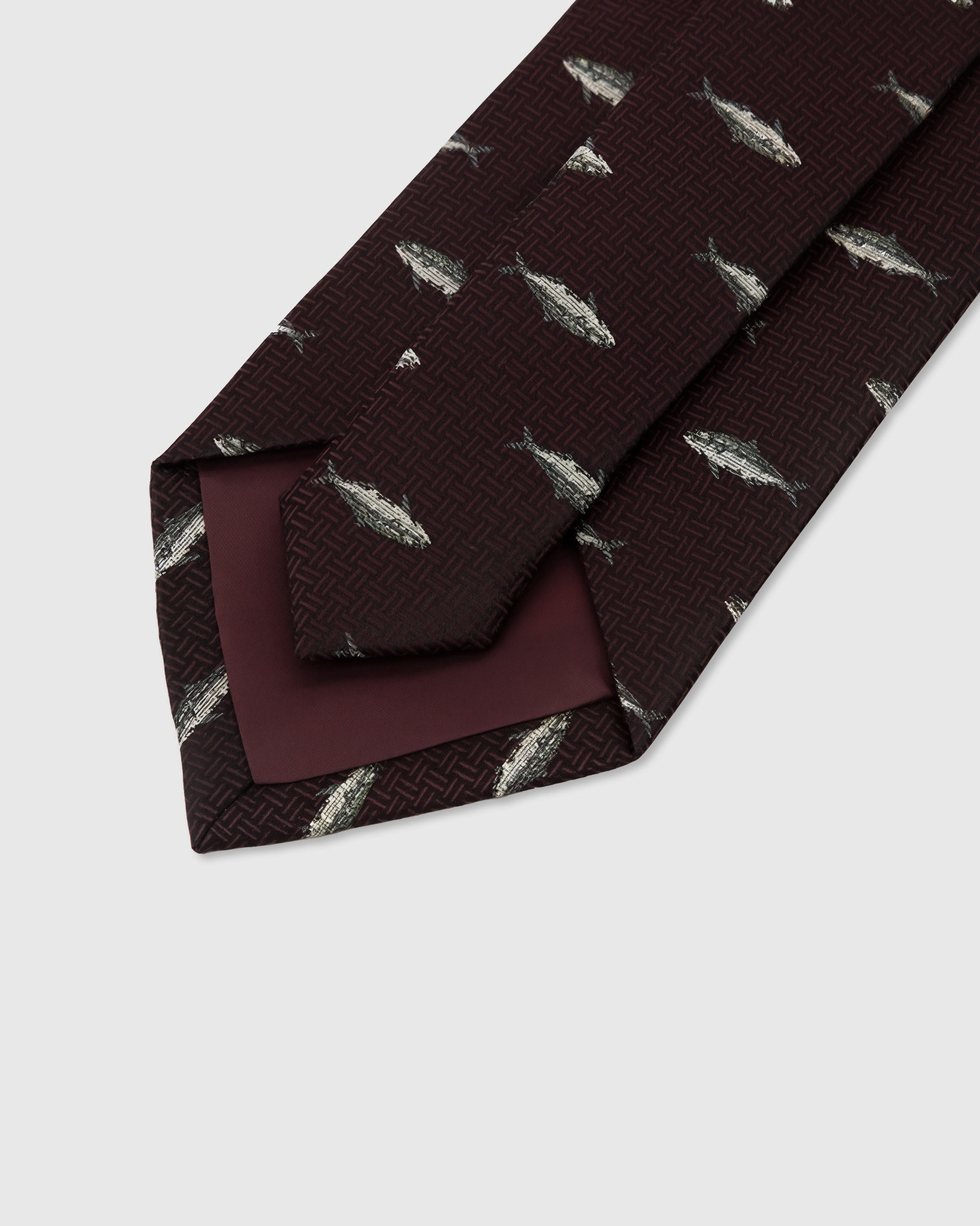 TIE NA BURGUNDY TROUT