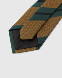 AMBER TEAL STRIPE NA KWINTAS