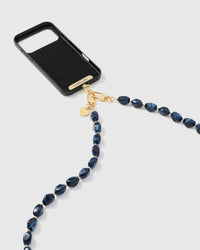 MIDNIGHT SMOKE CROSS-BODY PHONE STRAP