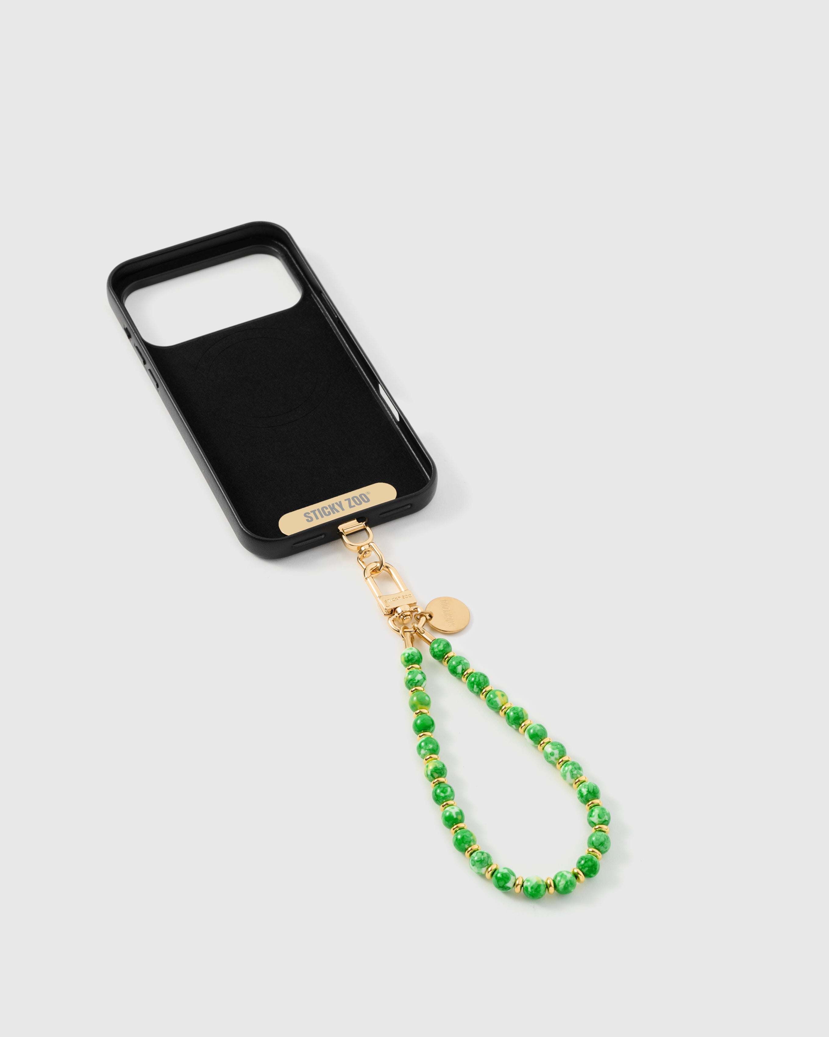 STRAP NG TELEPONO NA MAY JADE SPECKLE ORBIT