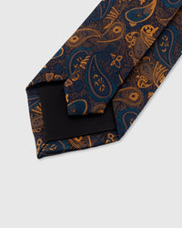 INDIGO PAISLEY NA KORBATAS