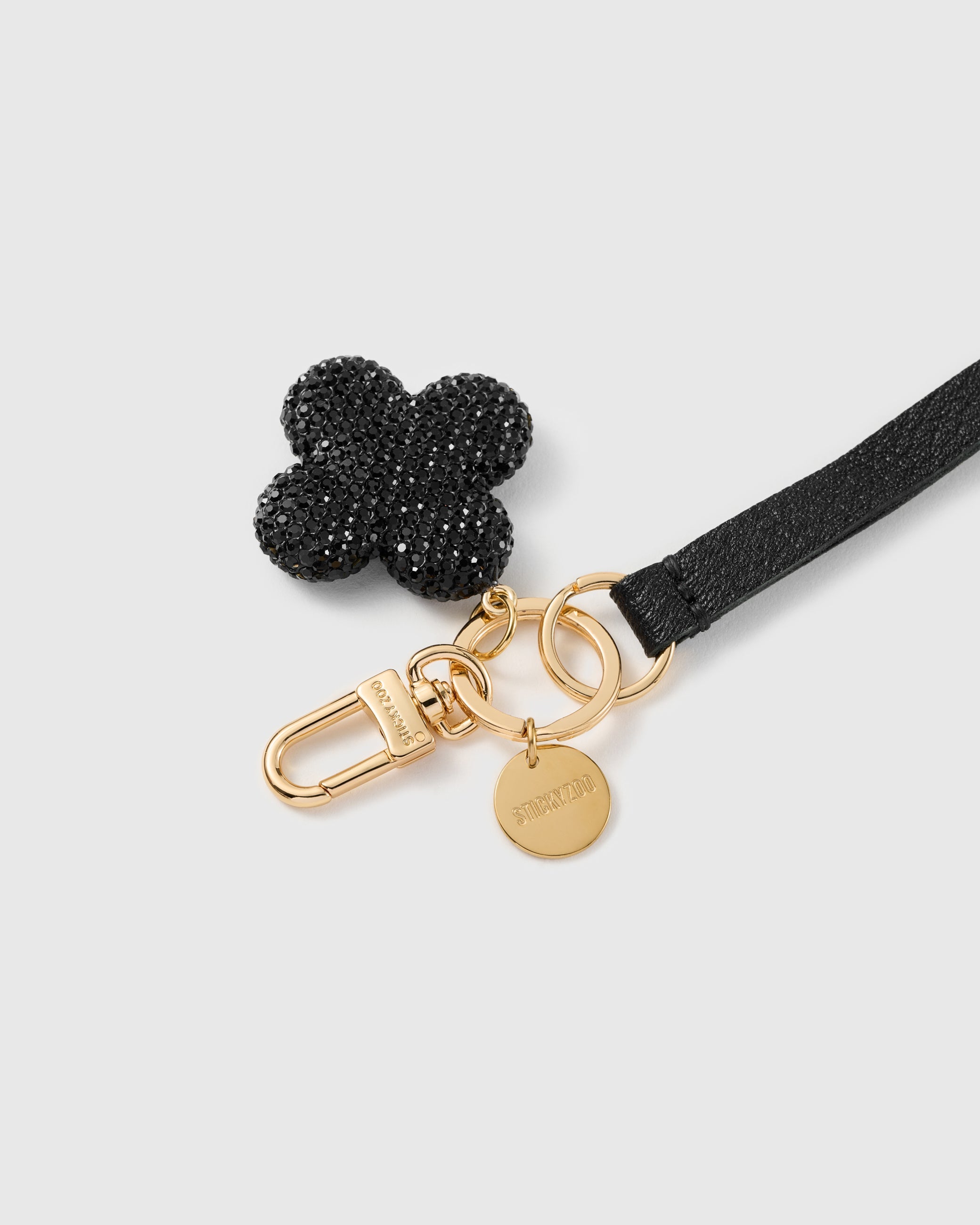 MIDNIGHT CLOVER LEATHER STRAP NG TELEPONO  