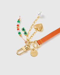 CHARM TRIO LEATHER STRAP NG TELEPONO  
