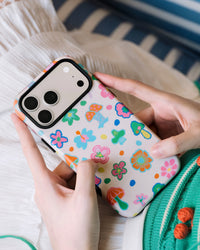 PIXEL MUSHROOM CASE NG TELEPONO  