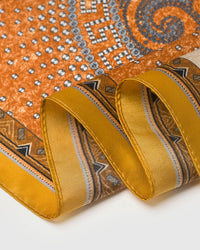 GALLOP PATCHWORK NA SILK SCARF
