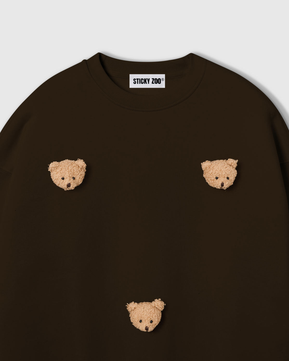 HILAW NA SWEATSHIRT NG STICKY BEAR