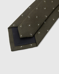 MOSS PAISLEY TIE