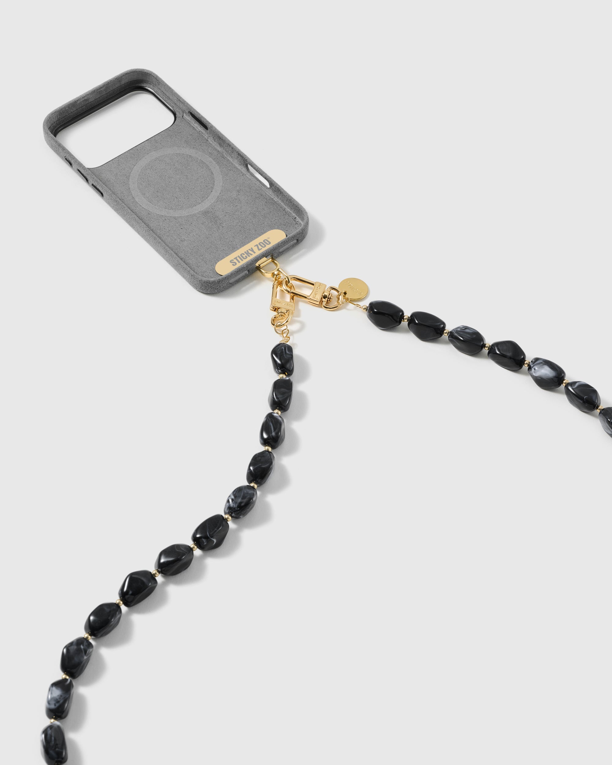 NOIR ORBIT CROSS-BODY PHONE STRAP