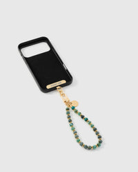 STRAP NG TELEPONO NA MAY TURQUOISE SPECKLE ORBIT