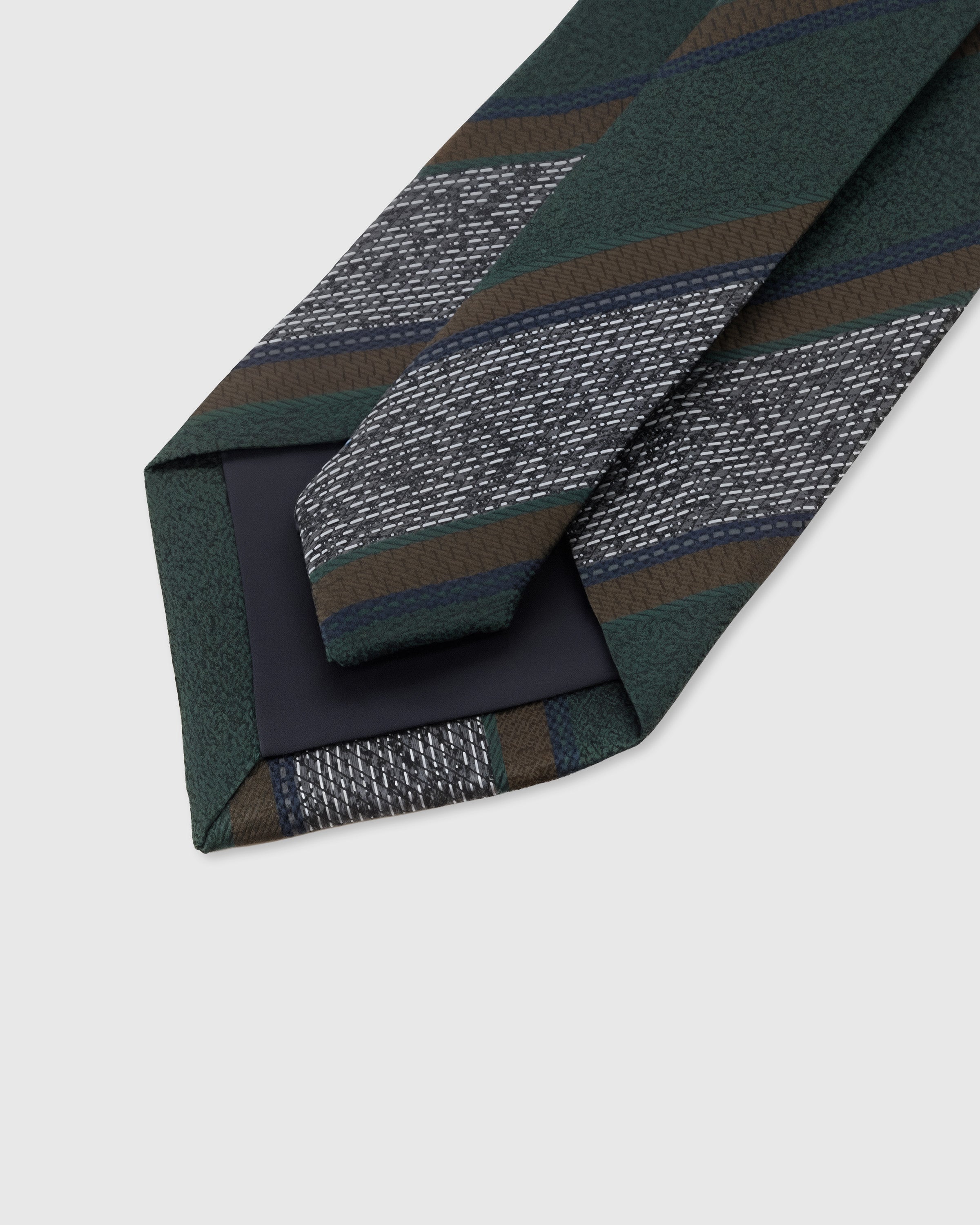 EVERGREEN TEXTURED STRIPE NA KWINTAS
