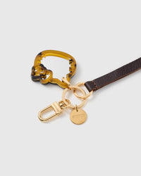 COCOA CAT LEATHER STRAP NG TELEPONO  