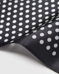 MONOCHROME MIX NA SILK SCARF