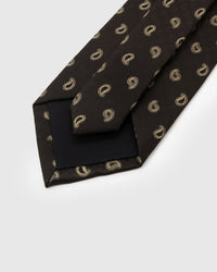 MIDNIGHT PAISLEY TIE