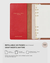 HEART-EYES COFFEE CUP NOTEBOOK