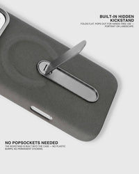 STAND CASE NG TELEPONO — GREY